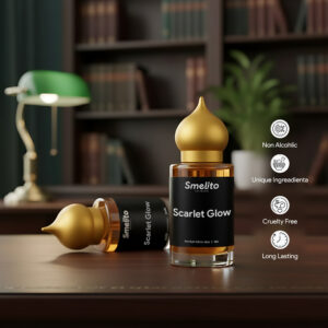 Smelito Scarlet Glow non alcoholic cruelty free attar Smelito Scarlet Glow non alcoholic cruelty free attar