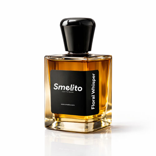 Floral Whisper Perfume 50 ML by Smelito fresh floral fragrance bottle
