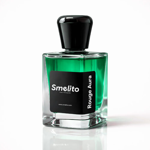 Rouge Aura Perfume 50 ML by Smelito oriental woody fragrance bottle