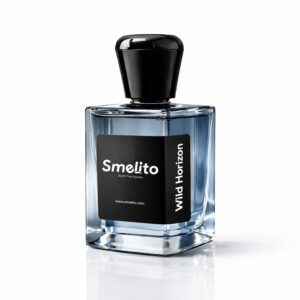 Smelito Wild Horizon perfume bottle on white background Smelito Wild Horizon perfume bottle on white background